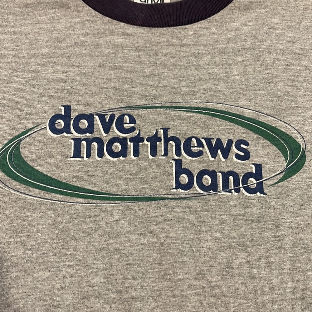 Dave Mathews Band concert shirt